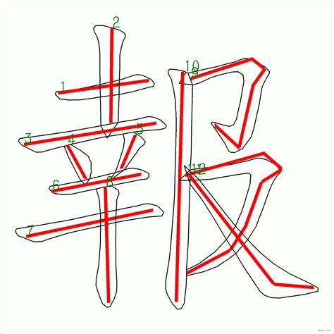 筆劃12劃的字|全字筆畫為12的漢字